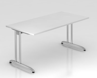 Schreibtisch Berlin 160 cm Weiss